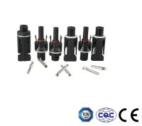 1 Paar MC4 Stecker, weiblich/männlich, IP67, PV004-P  PPO 30A 1000DC